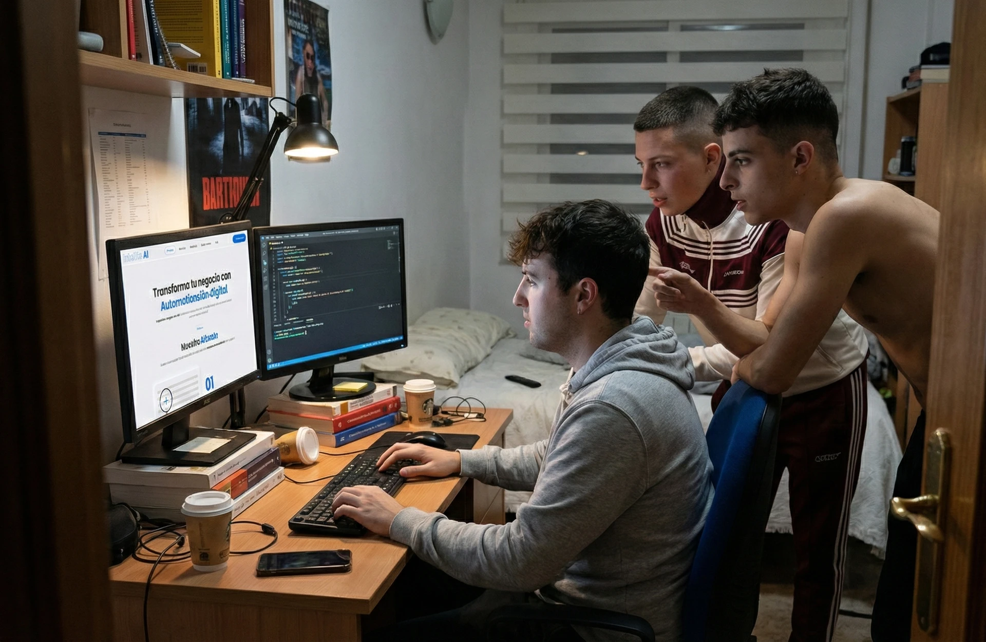 Fundadores Intelite AI En Sus Inicios